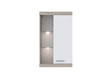 шкаф навесной однодверный со стеклом linn szf1w Linn